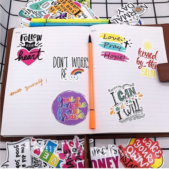 50pc Vinyl Sticker Set  - Picture 3 of 4